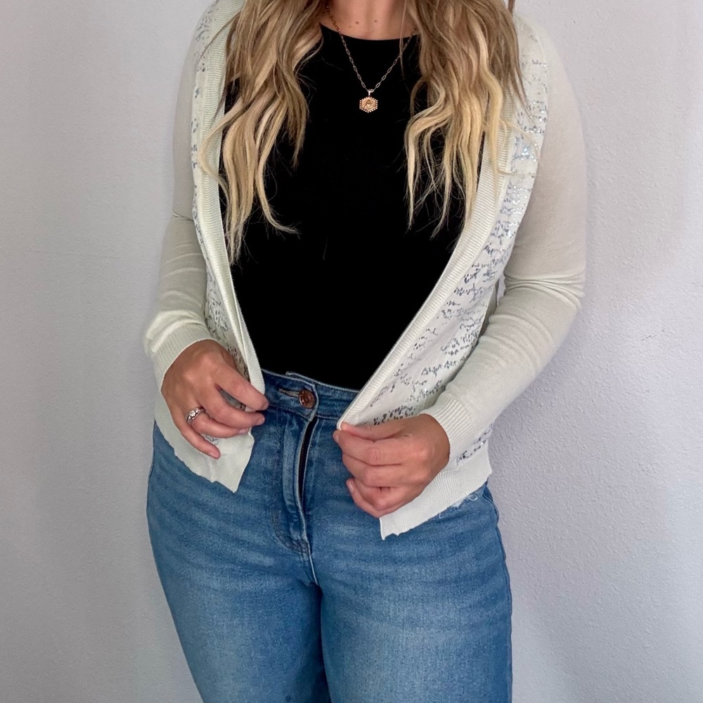 Gap Cotton Cardigan Mint XS